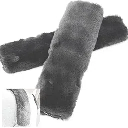 Wrixty Car Seat Belt Cover Pads, Shoulder Seatbelt Pads Cover, Safety Belt Strap Shoulder Pad for Adults and Children (Grey) (2)-picture-55