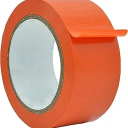 True-Ally PVC Floor Marking Tape Orange 2 inch/ 48 mm x 20 meters for Floor marking, Piping, Safety marking-picture-22