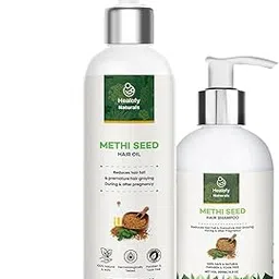 healofy Naturals Methi Series (Shampoo+Oil), 2 Count-picture-10