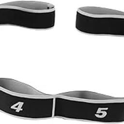 8 Segment Yoga Stretch Strap Elastic Strap for Upper Lower Body Leg Shoulder Black|1 Yoga Stretch Band|Resistance Trainers| Fitness, Running & Yoga |Sporting Goods-picture-29