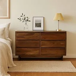 FROM SHEKHAWATI Conall 6-Drawer Dresser in Solid Mango Wood-image-5