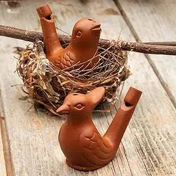 Toypur Clay Bird Water Whistle 1 Pair (Set of 2pc)-picture-39