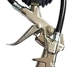 Delzon Tire Inflator with Pressure Gauge220 PSI 15 BAR Tyre Pressure GaugeAir Chack and 90 Degree Valve Extender for Heavy Duty Tools (Black Color)-picture-11