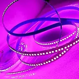 NORTIXON 5m LED Strip Light Purples Colour, 240 LEDs Comes Without Adapter.Flexible Strip for Home Decor,Pooja Room,Shelf,Living Room,Bathroom,Kitchen,Stairs, Mirror,Pack of 1(Purple Without Adapter)-picture-51