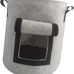 Potato Grow Bag Compact Lightweight Plant Growing Bag for Onion Plants Beans Gray-picture-14