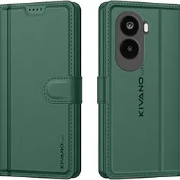 Compatible with Poco M7 Plus 5G Artisanal Leather Wallet Case with Card Holder for Men Women, Magnetic Flip Folio Cover with Stand RFID Blocking Cell-picture-19