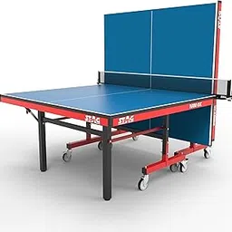 Stag Global Deluxe 1000 DX ITTF APRROVED Professional Table Tennis Table | Quick Easy Setup | Ideal for Both Home & Club - (1 Table Top Cover,2 TT Rackets,6 Balls,1 Clamp Net)-image-28