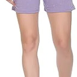 colors & blends Women's Cotton Printed Lounge Shorts-picture-14