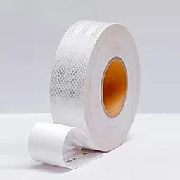 Reflective Radium Waterproof Warning Tape For road safety purpose Night Safety Sticker High Intensity Conspicuity Yellow 2 Inch x 50 Meter (Blue)-picture-23