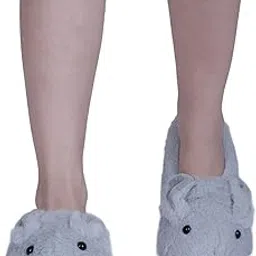 dollar Women Anti-Slip Super Elastic Cotton Indoor Outdoor Floor Slipper Causal No Show Fur Slipper Socks In (Pack of 1)-picture-22