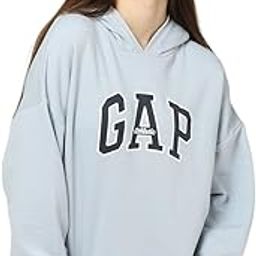 GAP Women’s Loose Fit Solid Full Sleeves Hooded Sweatshirt-picture-33