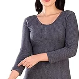 lux inferno Women’s Long Thermal Vest | Full Sleeves Round Neck Long Innerwear Top-picture-16