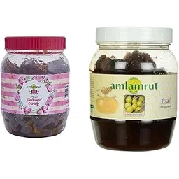 Amlamrut Amla Gulkand Candy - 250 g and Amla Honey Murabba - 500g Combo Pack | Traditional Amla Sweets | Fresh, Pure & Delicious | Ideal for Celebrations & Gifting-picture-12
