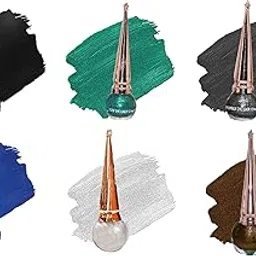 Bigwig Liquid Eyeliner Combo, MultiColour Waterproof Long Lasting, 36ml (Pack of 6)-picture-45