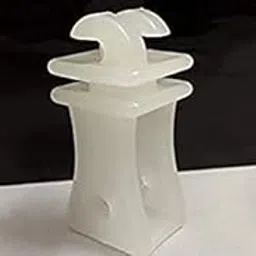 KISAN HYTECH Insulator for Electric Fence (White) (Pack of 400)-picture-55