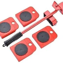 AESTROKE Portable Heavy Duty Furniture Mover Lifter with 4 Sliders Furniture Shifting Tool Suitable for Washing Machines, Sofas and Wardrobes Adjustable Height Bed Shifting Tools [Multicolor]-image-69