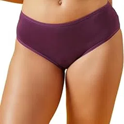 clovia Women's Cotton Mid Waist Hipster Panty with Printed Back Design (PN3110A01_S_Grey)-picture-26