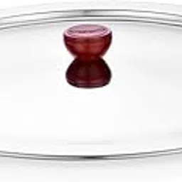 Embassy Stainless Steel Multipurpose Lid/Ciba Cover with Knob | Size - 1| Diameter - 18 cms | Cover/Lid for Utensils, Tava, Topes, Kadhai, Pots and Pans-picture-39