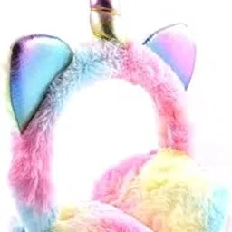 rockjon Adjustable Unicorn Ear Muffs for Girls & Women – Stylish Winter Ear Warmers, Soft Fleece Lining, Comfortable Outdoor Ear Muff for Cold Weather Protection-picture-51