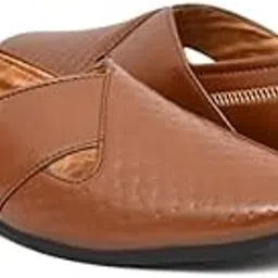 ManneGlobalTrades Latest Mens Shoes|| Trendy Shoes ||Shoes for Mens ||Shoes for Office Leather Formal Shoes (Tan, 6)-PID53513-picture-13
