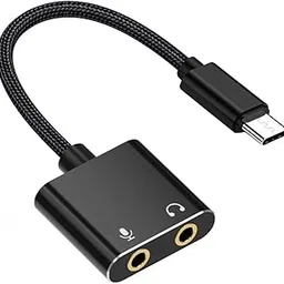 ZEITEL® 2 in 1 Type C Sound Card, USB C to 3.5mm Jack Audio Adapter USB External Stereo Sound Adapter Splitter Converter for Windows and Mac, Linux, Laptop, Compatible with PS4, Headset, Plug & Play-picture-28