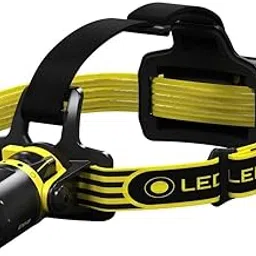 LEDLENSER EXH8 Intrinsically Fire Safe Headlamps | LED Configuration - 1 x None | Luminosity - MAX 180 lm - MIN 50 lm | Lighting Range - MAX 120 m - MIN 65 m | Rechargeable - No | Industrial image 1