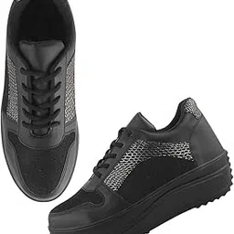 tryme Stylish Trendy Comfortable Sneakers Lightweight Shoes with Memory Foam Insole for Women & Girls-picture-15