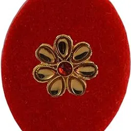 Handmade Fancy Stone stud Work Saree pin Brooch for Women Jewellery Latest Stylish Crystal Unisex Floral Shape Brooch for Women/Girls (sku-bro2818)-image-66