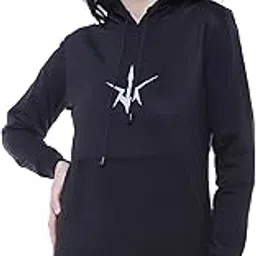 warhammer Womens Fleece Solid Regular Fit Hooded Sweatshirt-picture-49