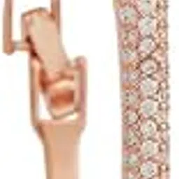 kushal's Fashion Jewellery White Rose Gold Polished Zircon Kada With Locking System |Best For Gifting, Bride, Bridemaids & Special Occasion | Zircon Kada For Women - 445638-picture-27