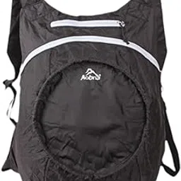 CALANDIS™ Folding Travel Bag Nylon Carry Bag Outdoor Daypack for Traveling Men Camping Black | Day Packs | Hiking Backpacks | Camping Hiking | Outdoor Sports-picture-13