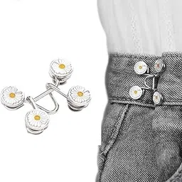 Dkriva Women's Men's Waist Adjuster Clip Accessory for Mailing Service, Adjuster Belt, Size Adjustment, Stylish(2 pcs)(Flower)-picture-14