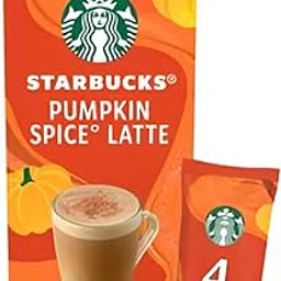 Starbuckss Pumpkin Spice Latte Mix, Creamy & Spiced,Limited Edition, 4 Portions, Instant Coffee Drink-picture-26