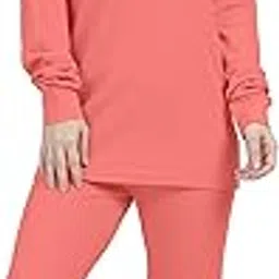 fedamsel Womens Cotton Blend Full Sleeve Pyjama Set Solid Color Comfortable Nightwear Pack of 1-picture-26
