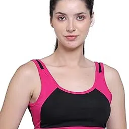 n-gal Dry Fit Athleisure Padded Crop Top Full Coverage Sweat Wicking Gym Workout Running Sports Bra for Women-picture-14