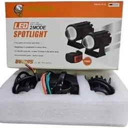 M.P. VEHICLES Motorcycle LED Fog Light, 12V 36W Dual Color Projector Lens Spotlight with Switch-picture-21