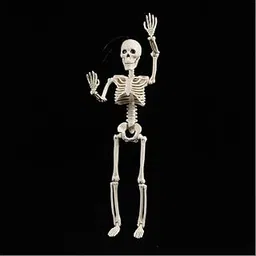 PartySanthe Halloween Hanging Ghost, Hanging Ghost Decoration Props, Skull Hangings Halloween Skeleton Decorations Posable Skeletons (1)-picture-22