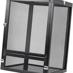 ZOOMELLA Snake Alumuninum Screen Cage 360 Degree View Easy Assembly Reptile Terrarium 23x23x33cm|Reptile Supplies|Pet Supplies-picture-20