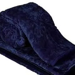 PPS Plain Self-Design Blanket, Navy-Blue, Full-Size, 200TC (Single-Bed)-picture-16