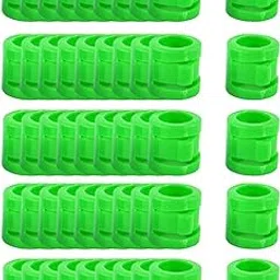 Enakshi® 50 Pieces 0.35inch Race Pigeon Leg Snap Ring Multipurpose Poly |Pet Supplies | Bird Supplies | Other Bird Supplies-image-10
