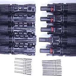 Kenbrook Solar 10 Sq. mm MC-4 Connectors 1500V 70A, for 10 Sq. MM Wires Only 1500 Volt 70 AMP (Pack of 5)-picture-14