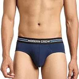 modern crew CoolSense Cotton Briefs for Men| Super Combed Cotton with Stretch, Stay 3 Degrees Cool & Fresh, Anti-Bacterial| Microfiber Waistband-picture-52