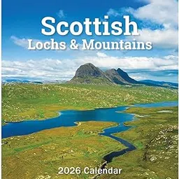 Carousel Worldwide, Scottish Lochs & Mountains 2026 Desk Calendar-picture-22