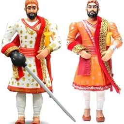 NIRMAN TOYS - Swarajyache Shiledar - Combo Pack of Action Figure with Accessories | Combo Pack of 2 (Shiv Shambhu)-picture-19