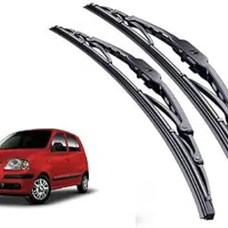 PWX Front Windshield Wiper Metal Type Windshield Wiper Blades/Perfect Fitting Suitable for Santro Xing, Size - 20"+16"-picture-14