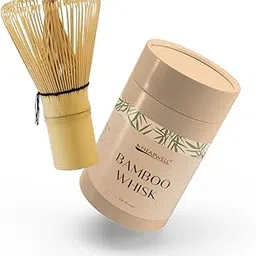 Heapwell Traditional Bamboo Whisk for Brewing Matcha | 100 Prongs-picture-22