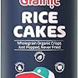 GRAINIC Rice Cakes, Multigrain (7 Super seeds) - Unsalted I Vegan, Gluten Free and All Natural (1 X 135 g)-picture-31