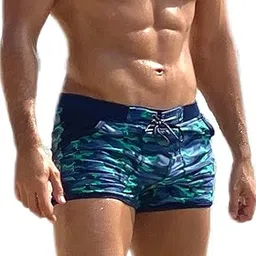taddlee Men Swimwear Swimsuits Swim Boxer Briefs Bikini Board Shorts Long Trunks-picture-17