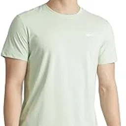 reebok Men's Solid Regular Fit T-Shirt-picture-26