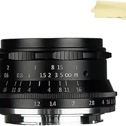 7artisans 35mm F1.2 Large Aperture Prime APS-C Manual Focus Lens Compatible for Compact Mirrorless Cameras Canon Camera M1 M2 M3 M5 M6 M10 EOS-M Mount Black-picture-39